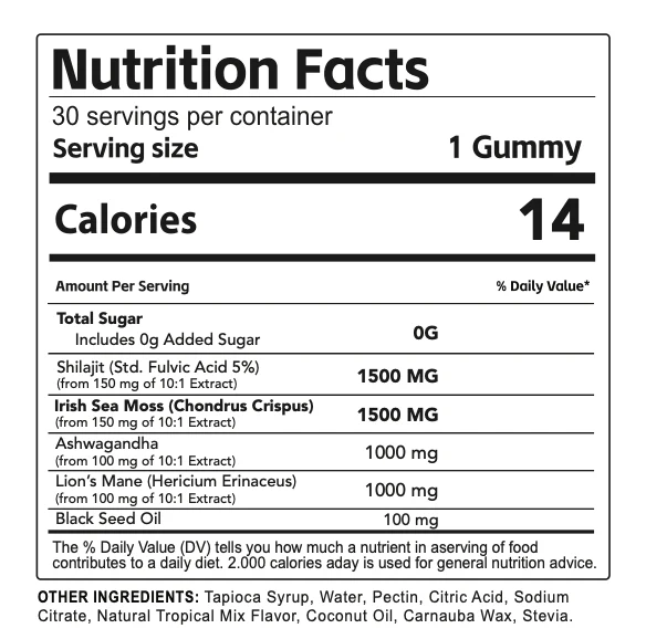 Sea Moss Alpha 5-In-1 Gummies Wellness Gummies For Joint Comfort & Mobility - Image 6