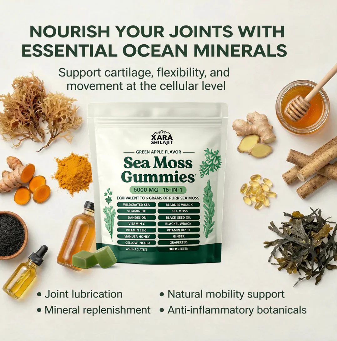 Sea Moss 16-In-1 Gummies - For Joint Comfort & Mobility - Image 3